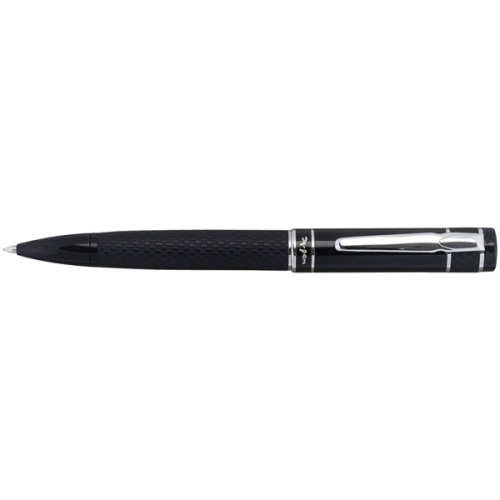 “סדרת עט סורנטו Sorrento שחור קליפס כרום גוף מעוצב דמוי עור מסדרת עטי יוקרה X-PEN – כדורי”